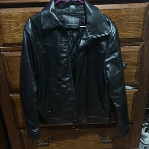 Black Leather Jacket for Men